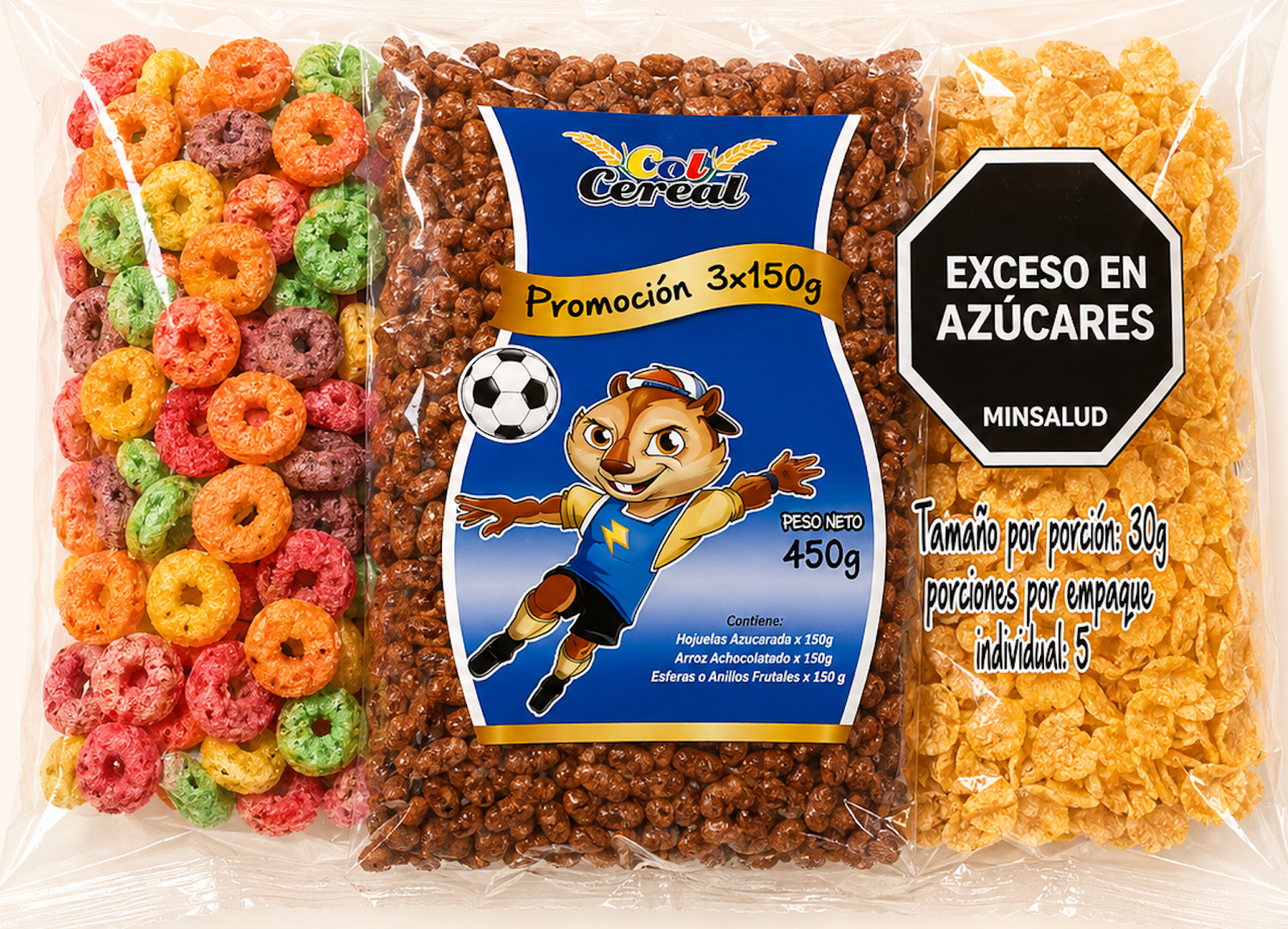 PROMOCIÓN COLCEREAL 3 U 150 G