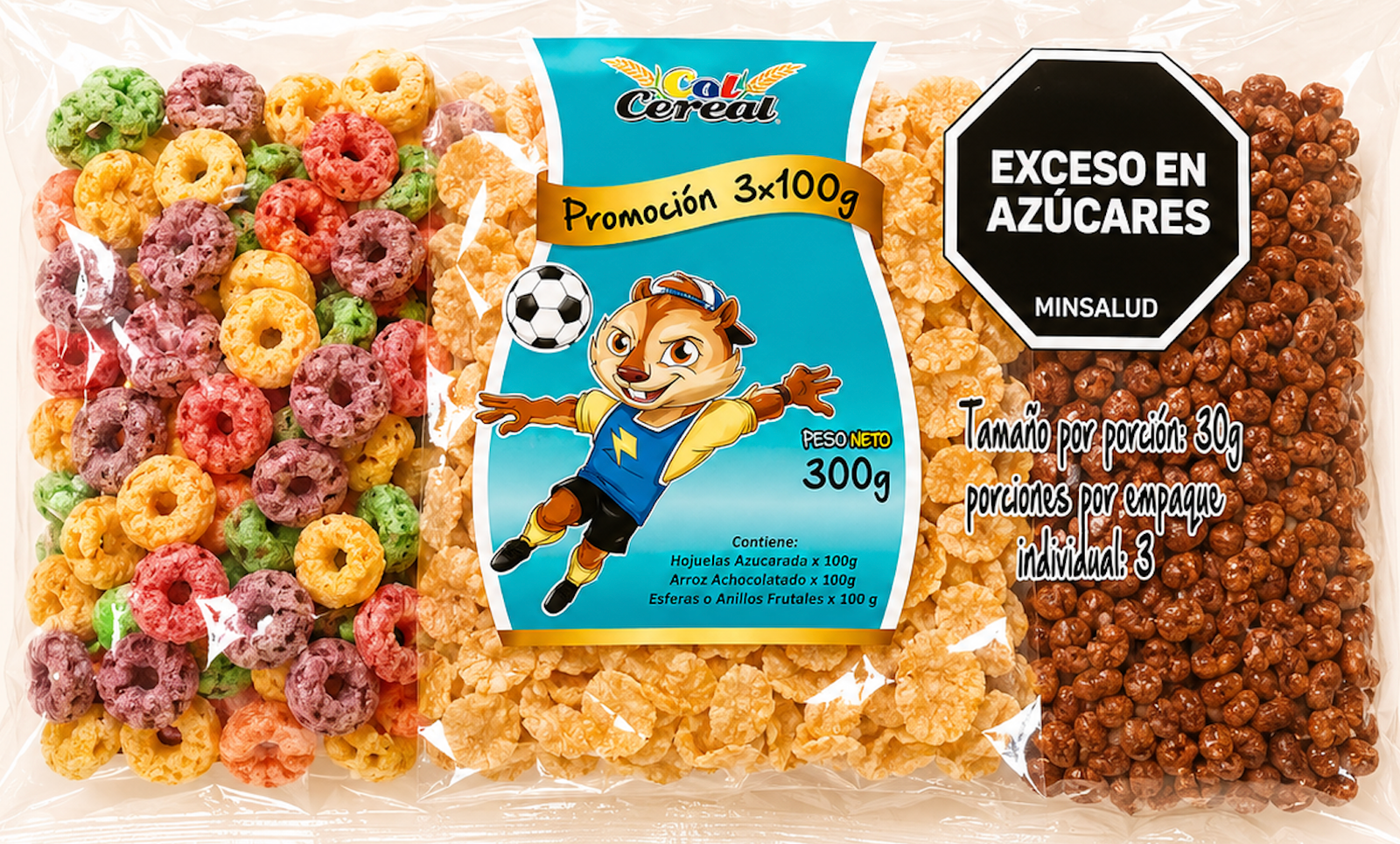 PROMOCIÓN COLCEREAL 3 U 100 G